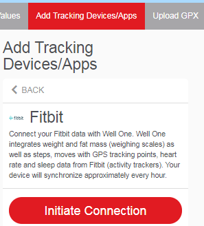 FitBit initialise connection