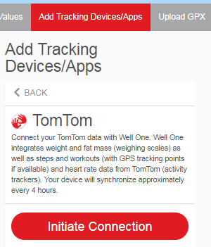 TomTom connection